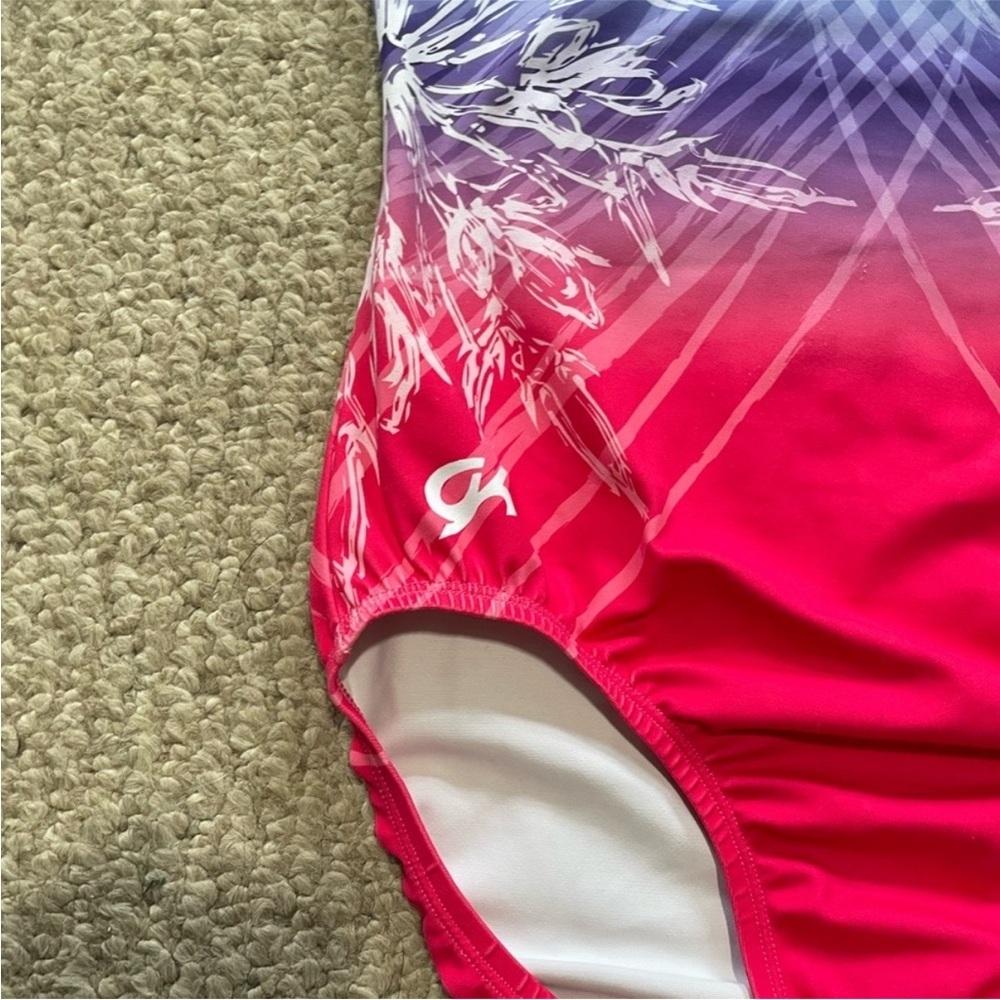 GK Elite Gymnastics Leotard Size AM - Picture 2 of 4